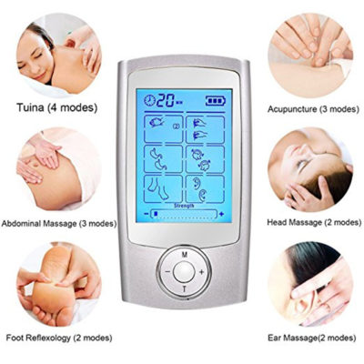 Rechargeable 16 Modes Tens Unit with Pads