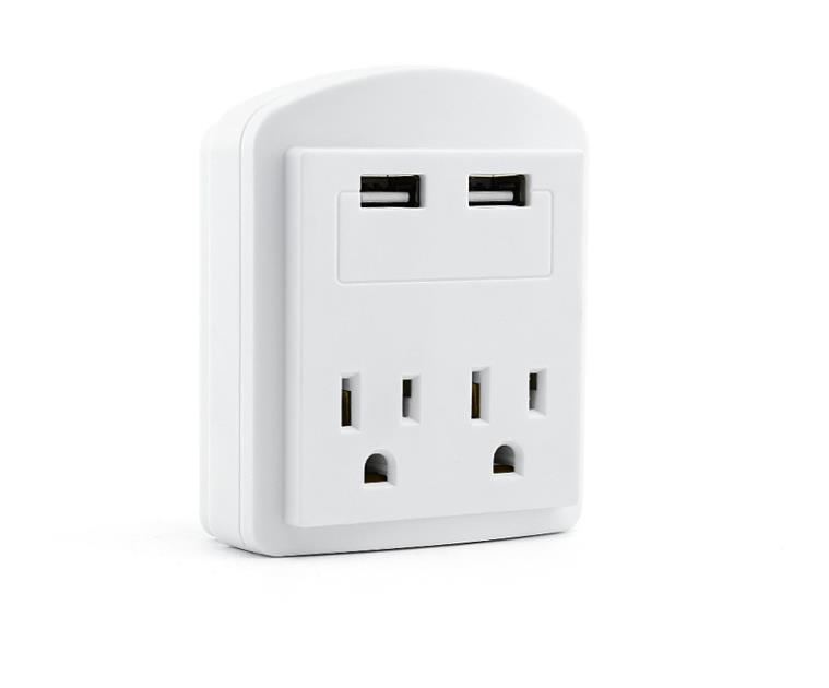 Universal Travel Adapter with 2 USB