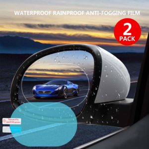 Anti-Fog Auto Mirror Film – 2PK