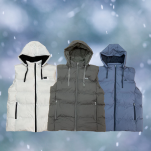 Paffuto Heated Vest With Hoodie