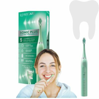 LomiCare Sonic Plus Electric Toothbrush
