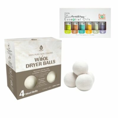 Essential Oil Wool Dryer Set – Peaceful Dry – ResidenceBy3P