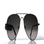 Brookstone Audio Aviators- Wireless Speaker Sunglasses - Image 2