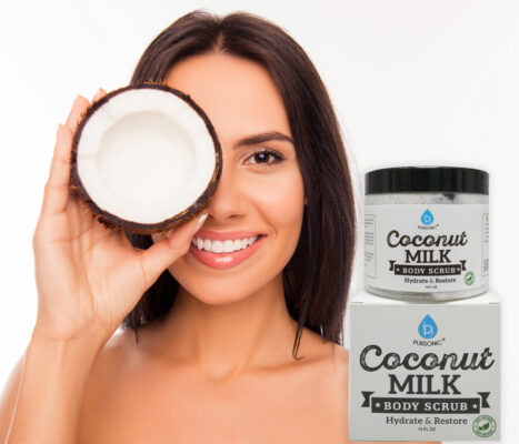 100% Natural Coconut Milk Body Scrub 14oz