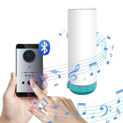 Bleu – Wireless Speaker & Tumbler Set