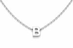"Initials " By Clarissa ( Plated Gold / Silver Initial Necklace) - Image 7