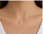 "Initials " By Clarissa ( Plated Gold / Silver Initial Necklace) - Image 16