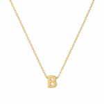 "Initials " By Clarissa ( Plated Gold / Silver Initial Necklace) - Image 19