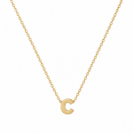 "Initials " By Clarissa ( Plated Gold / Silver Initial Necklace) - Image 20