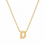 "Initials " By Clarissa ( Plated Gold / Silver Initial Necklace) - Image 21
