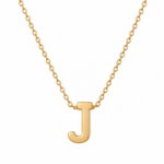 "Initials " By Clarissa ( Plated Gold / Silver Initial Necklace) - Image 27