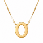 "Initials " By Clarissa ( Plated Gold / Silver Initial Necklace) - Image 32