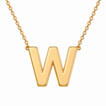 "Initials " By Clarissa ( Plated Gold / Silver Initial Necklace) - Image 40