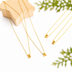 "Initials " By Clarissa ( Plated Gold / Silver Initial Necklace) - Image 44