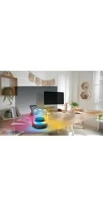 Brookstone Radiance Glow Wireless Multicolored LED Speaker