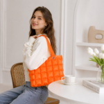 Clarissa Inflatable Tote Purse - Image 4