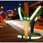 Seamless Outdoors LED Running Vest High Visibility Reflective Vest for Night - Image 2