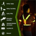 Seamless Outdoors LED Running Vest High Visibility Reflective Vest for Night - Image 5