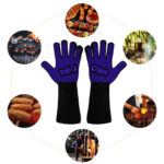 Seamless Outdoors  Non- Slip BBQ Grill Gloves