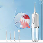 Bene Fresh And White  Rechargeable Water Flosser With 4 Attachment Heads - Image 13