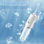 Bene Fresh And White  Rechargeable Water Flosser With 4 Attachment Heads - Image 11