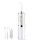 Bene Fresh And White  Rechargeable Water Flosser With 4 Attachment Heads