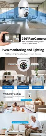 3P Experts Light Bulb WIFI Camera - Image 5