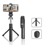 High Low  Retractable Selfie Tripod With Remote - Image 2