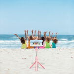 High Low  Retractable Selfie Tripod With Remote - Image 3