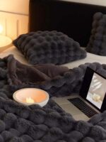 Soft Space - Blanket -Gray - Image 3