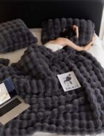 Soft Space - Blanket -Gray - Image 4