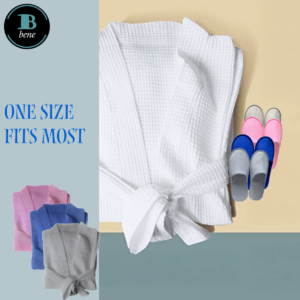 BENE 100% Cotton Robe Set