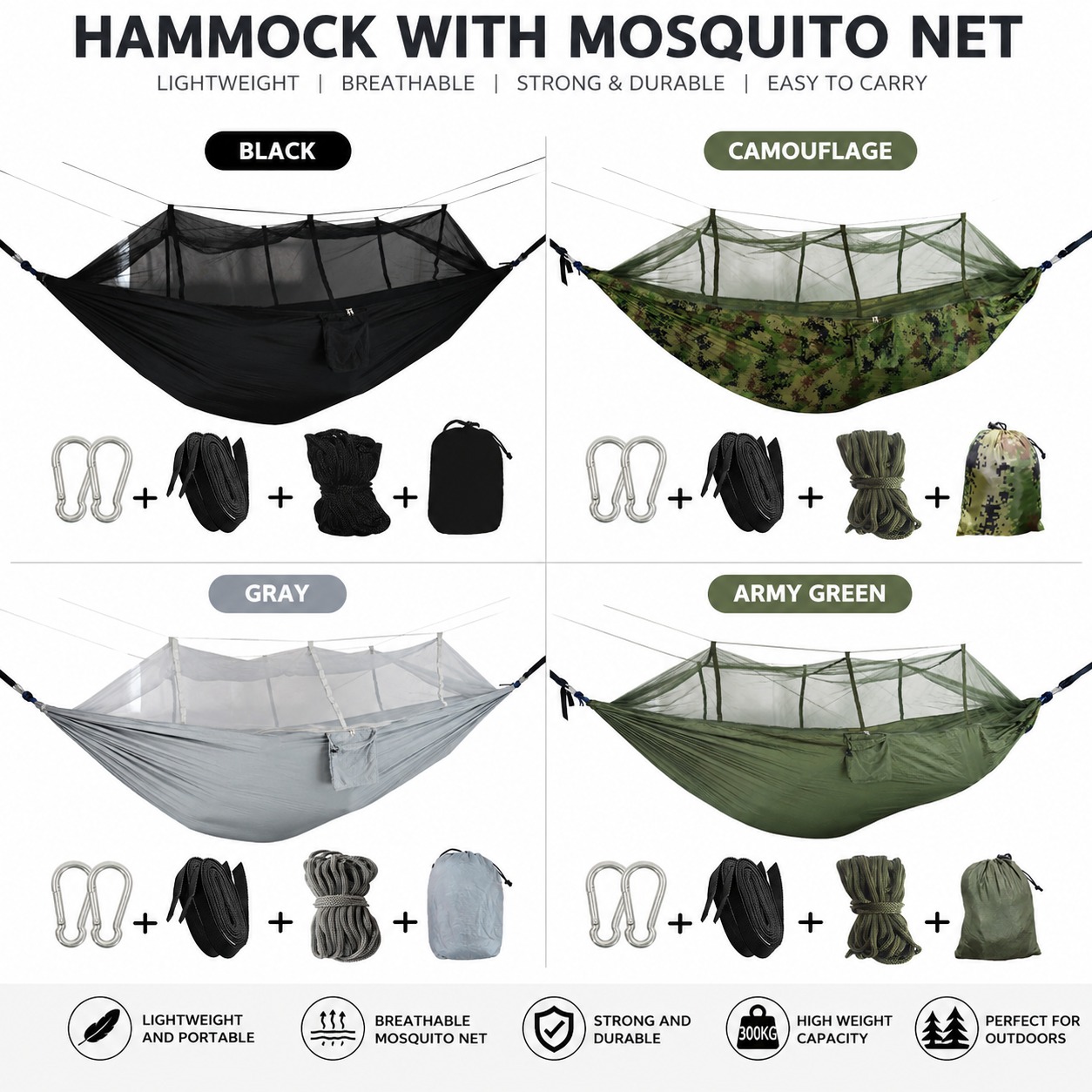 All display Seamless Outdoors Bug Out Hammock - Image 1