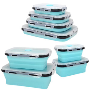 Cook N Repeat  Folding Silicone Food Storage Containers