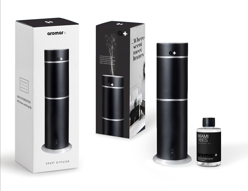 Aroma_Plus_Waterless_Diffuser_Cylinder_ykru-do Waterless Hotel Style Aroma Diffuser - Image 1