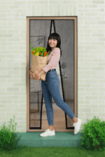 Magnetic Mesh Screen Door – (39x79) Inches