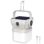 Solar Camping Light with Hook – Fast Charging, Portable LED - Image 2