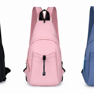 Seamless Outdoors Travel Sing Bag With Front Pocket