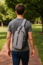 Seamless Outdoors Crossbody Sling Bag With Phone Strap - Image 6