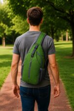 Seamless Outdoors Crossbody Sling Bag With Phone Strap - Image 7