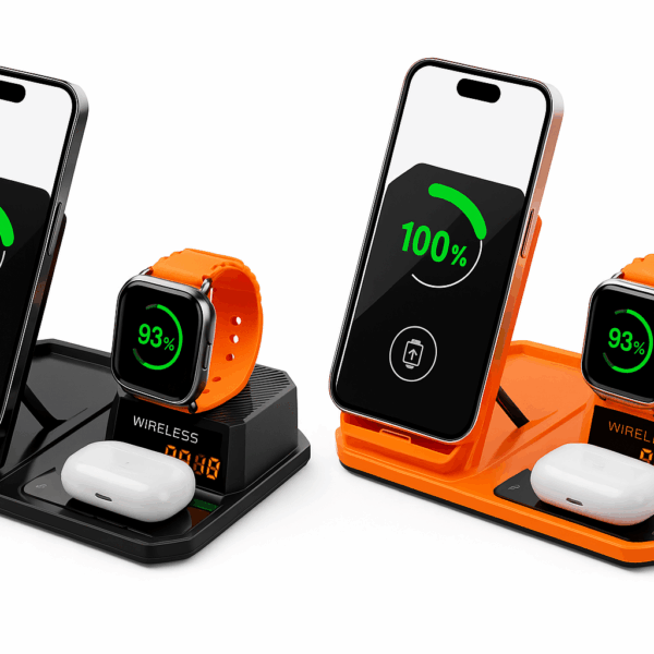 Ethos Wireless Charging Pad With Digital Display