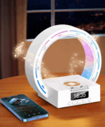 ORB-Wake Wireless Charging Speaker Clock - Image 2