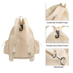 CLARISSA  Quilted Sport Bag with Tennis Rack Slot - Image 5