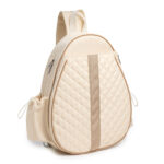 CLARISSA  Quilted Sport Bag with Tennis Rack Slot - Image 4