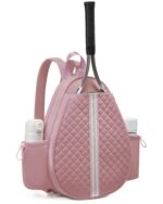 CLARISSA  Quilted Sport Bag with Tennis Rack Slot - Image 3