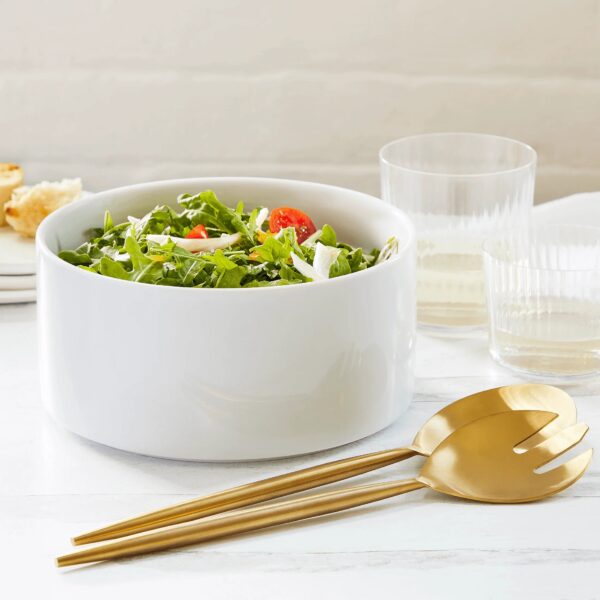 Glossy Stonware Serving Bowl