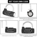 WordLock 2-Pack – 5-Dial Combination Padlocks That Spell Security - Image 5