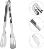 9" TONG Stainless Steel Tongs - Image 3
