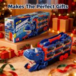 12 Piece Dinosaur Transport Truck - Image 4