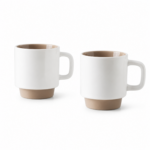 Set of 2 Stackable Espresso Mugs - Image 4